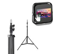 KYF Vidéoprojecteur 4K avec Écran Tactile 7" & Trépied 210 cm | Android & Wi-Fi 6 intégrés, Keystone Auto ±45°, Image jusqu'à 250 pouces, Bluetooth 5.1 & AirPlay, Pack 2 en 1