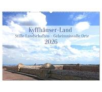 Kyffhäuser-Land Stille Landschaften - Geheimnisvolle Orte (Wandkalender 2026 DIN A2 quer), CALVENDO Monatskalender: Tauchen Sie ein in eine Landschaft ... fernab von den großen Touristenströmen.