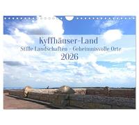 Kyffhäuser-Land Stille Landschaften - Geheimnisvolle Orte (Wandkalender 2026 DIN A4 quer), CALVENDO Monatskalender: Tauchen Sie ein in eine Landschaft ... fernab von den großen Touristenströmen.