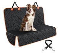 KYG Housse de siège auto pour chien | Protection de siège arrière imperméable et antidérapante pour animaux domestiques et enfants | Taille universelle 132 x 58 x 46 cm