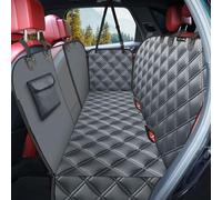 KYG Housse de Siège pour Chien, Banquette Arrière Antidérapant et Imperméable avec Fermeture à Glissière Extérieure, Protection de Coffre Universelle pour Voitures 135X148 cm Gris