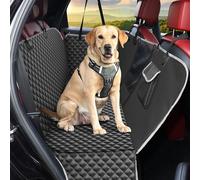 KYG Housse de Siège pour Chien, Protection Voiture Chien Protege Banquette Arriere Antidérapant et Imperméable avec Fenêtre de Visualisation,Protection Coffre Universelle Voiture 135x140x32cm