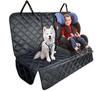 KYG Housse Siège Voiture Chien Protection Imperméable Détachable Qualité Supérieure Protection Banquette Arriere pour Chien et Enfant avec Voitures et SUV de Taille Moyenne et Grande ISOFIX 135x128cm