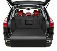 KYG Protection Coffre Voiture Universelle Imperméable et Résistante pour Chiens avec Protection Latérale Protection Coffre Chien Facile à Nettoyer pour Voitures, SUV et Camion, 185 * 105 * 38cm - Noir