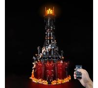 Kygalring Kit d'éclairage LED pour Lego Barad Dur 10333, Compatible Lego Barad Dur, L'éclairage conçu pour Lego 10333 Barad Dur Eye of Sauron Dark Tower Castle - NO Model
