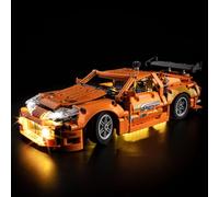 Kyglaring Kit de lumière LED pour Lego 42204 Technic Fast and Furious Toyota Supra MK4 - Kit d'éclairage compatible avec installation facile - Sans modèle 42204 (lumières LED uniquement)