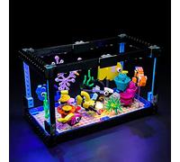 Kyglaring Kit de lumières conçu pour Lego Creator Fish Tank 31122 - Kit de construction exclusif 3 en 1 - Sans kit Lego