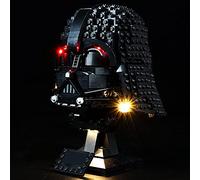 Kyglaring Kit d'éclairage à LED Compatible avec Le kit d'éclairage de Casque 75304 Star Wars Darth Vader - Le modèle en Brique n'est Pas Inclus (Version Standard)