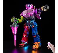 Kyglaring Kit d'Éclairage à LED Compatible avec Lego Fortnite Mecha Team Leader Figure 77078 Blocs de Construction, Accessoires d'éclairage pour Le modèle Lego 77078, Version Tactile (sans Modèle)