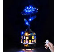 Kyglaring Kit d'Éclairage à LED compatible avec Lego Mercredi Le Dahlia Noir 76784 Blocs de construction, Version Tactile (Modèle de Bloc Non Inclus)
