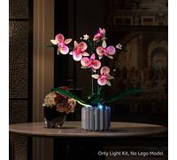Kyglaring Kit d'éclairage LED adapté aux blocs de construction Lego Orchid 10311, lampe décorative non incluse, construction Lego Classic Version