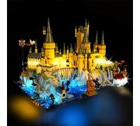 Kyglaring Kit d'éclairage LED Compatible avec Lego 76419 Harry Potter Château et terrains de Poudlard Modèle de Blocs de Construction, Non Incluso nel Modello (Version Classique)