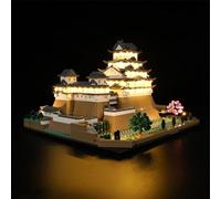 Kyglaring Kit d'éclairage LED Compatible avec Lego Architecture Le château de Himeji 21060 Blocs de Construction, Accessoires d'éclairage pour Le modèle Lego 21060 (sans Modèle)
