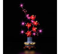 Kyglaring Kit d'éclairage LED compatible avec Lego Botanicals 10369 Blocs de construction, Accessoires d'éclairage pour le modèle Lego Construction de Fleurs de Prunier 10369 (Pas de modèle)