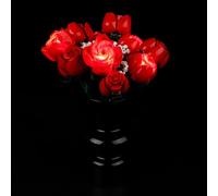 Kyglaring Kit d'éclairage LED compatible avec Lego Botanicals Le Bouquet de Roses 10328 Blocs de construction, Accessoires d'éclairage pour le modèle Lego 10328 (Pas de modèle)