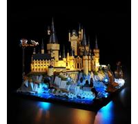 Kyglaring Kit d'éclairage LED Compatible avec Lego Harry Potter Château de Poudlard : Le Grand Hall 76419 Blocs de Construction, Accessoires d'éclairage pour Le modèle Lego 76419 (sans Modèle)