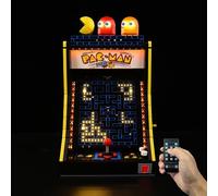 Kyglaring Kit d'éclairage LED Compatible avec Lego Icons Jeud'Arcade PAC-Man 10323 Blocs de Construction, Accessoires d'éclairage télécommandés pour Le modèle Lego 10323 (sans Modèle)