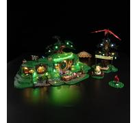 Kyglaring Kit d'éclairage LED Compatible avec Lego Icons - Le Seigneur des Anneaux : La Comté 10354 Blocs de Construction, Accessoires d'éclairage pour Le modèle Lego 10354 (sans Modèle)
