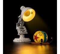 Kyglaring Kit d'éclairage LED Compatible avec Lego Ideas Pixar Luxo Jr. 21357 Blocs de Construction, Accessoires d'éclairage pour Le modèle Lego 21357,Pas de modèle (21357 Classic Version)