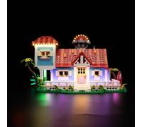 Kyglaring Kit d'éclairage LED compatible avec Lego Lilo et Stitch Beach House 43268, accessoires d'éclairage pour Lego 43268 (pas de modèle)