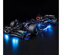 Kyglaring Kit d'éclairage LED Compatible avec Lego Mercedes-AMG F1 W14 42171 Blocs de Construction, Accessoires d'éclairage pour Le modèle Lego 42171, sans Modèle (42171 Édition Classique)