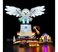 Kyglaring Kit d'éclairage LED compatible avec les icônes Lego Harry Potter 76391 Poudlard - Édition Collector Kit - Le modèle n'est pas inclus (version classique)