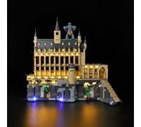 Kyglaring Kit d'éclairage LED pour Leg0 76435 - Compatible avec leg0-76435 - Château de Poudlard The Great Hall - Uniquement LED sans brique (version classique)