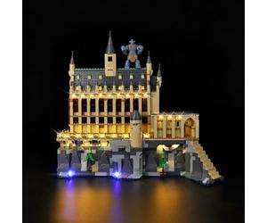 Kyglaring Kit d'éclairage LED pour Leg0 76435 - Compatible avec leg0-76435 - Château de Poudlard The Great Hall - Uniquement LED sans brique (version classique)
