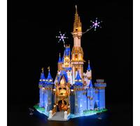 Kyglaring Kit d'éclairage LED pour Lego-43222 Kit de Construction du château Disney - Conçu pour Les maquettes Lego Building Blocks - Non Inclus dans Le kit (Version Classique)