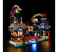 Kyglaring Kit d'éclairage LED pour Lego-71799 City Markets - Conçu pour Les maquettes Lego Building Blocks - Non Inclus dans Le kit (Version Classique)