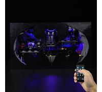 Kyglaring Kit d'éclairage LED pour Lego-76252 Batcave Shadow Box - Conçu pour Les maquettes Lego Building Blocks - Non Inclus dans Le kit (Version RC)