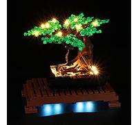 Kyglaring Kit d'éclairage LED pour Lego Bonsai Tree 10281 Kit de construction - Ensemble de lumières LED compatible avec Lego 10281 - Ne comprend pas le modèle (version classique)