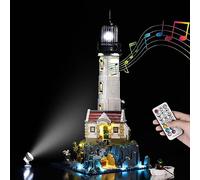 Kyglaring Kit d'éclairage LED (sans modèle) - Compatible avec Lego-21335 Ideas Motorized Lighthouse Building Blocks Model Set - LEDs Uniquement, Pas de Briques(Version RC Sound)