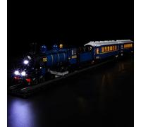 Kyglaring Kit d'éclairage LED (sans modèle) - Compatible avec Lego-21344 Ideas The Orient Express Train Jeu de maquettes Building Blocks - LEDs Uniquement, Pas de Briques(Version Classique)