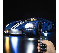 Kyglaring Kit d'éclairage LED (sans modèle) - Compatible avec Lego-42154 Technic Car Ford GT Building Blocks Model Set - LEDs Uniquement, Pas de Briques(Version à Distance)