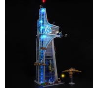 Kyglaring Kit d'éclairage LED (sans modèle) - Compatible avec Lego-76269 Marvel Avenger Tower Jeu de maquettes Building Blocks - Leds uniquement, pas de briques(version classique)