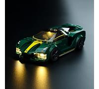 Kyglaring Kit d'éclairage LED (sans modèle) - Compatible avec Lego 76907 Speed Champions Lotus evija Racing Block Model Kit - LEDs brickless Kit Uniquement (Version Classique)
