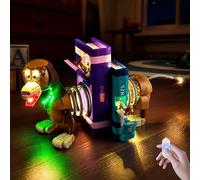 Kyglaring Lumière compatible avec Lego 43301 Slinky Dachshund - Kit d'éclairage LED pour modèle de figurine de chien, version tactile (modèles non inclus)