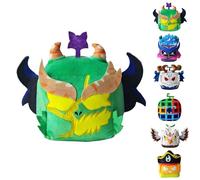 KYGVHOHI Peluche Blox Fruits,Poupées en Peluche Blox Fruits,Jouet en Peluche Fruit Anime,Figurines Peluche Animaux,Oreiller Carré Mignon Party Decor Plush,Jouets Boîte Mystère