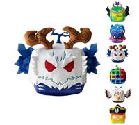 KYGVHOHI Peluche Blox Fruits,Poupées en Peluche Blox Fruits,Jouet en Peluche Fruit Anime,Figurines Peluche Animaux,Oreiller Carré Mignon Party Decor Plush,Jouets Boîte Mystère