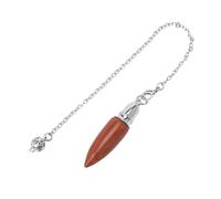 KYINYUECH 1 pendule en pierre naturelle avec pointe crayon améthyste rose clair quartz opale pendule, Pierre