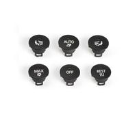 KYJHUIW Bouton de Commande de climatisation de Chauffage de Voiture Off/Rest/Max, interrupteurs à Bouton de climatisation, Couvercle de réparation pour BMW E60/E61 Série 5 2002-2010 (modèle B n° 3)