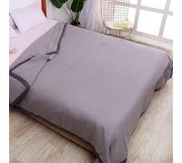 KYKHT Couette d'été en coton et microfibre - Couette fine utilisable sans housse - Couette d'été légère et douce - Design réversible - 100 x 130 cm