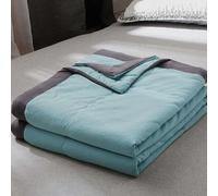 KYKHT - Parure de lit pour toutes saisons de 170 x 200 cm, en mélange de coton, douce et agréablement chaude, lavable en machine