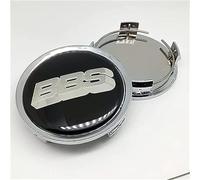 kykj 4 pièces 74mm Auto Cache Moyeux pour BBS, Enjoliveurs de Moyeu Capuchon De Centre De Roue Voiture Extérieurs Accessoires