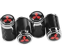 kykj 4 Pièces Bouchons de Valve de Pneu pour Mitsubishi Grandis (7seats) 2004-2011, Capuchon Antipoussière de Roue Accessoire Pneu