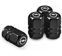 kykj 4 Pièces Bouchons de Valve de Pneu pour Opel Crossland 2017-2024, Capuchon Antipoussière de Roue Accessoire Pneu