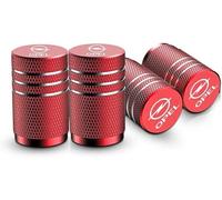 kykj 4 Pièces Bouchons de Valve de Pneu pour Opel Insignia 2017-2024, Capuchon Antipoussière de Roue Accessoire Pneu