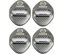 kykj 4 Pièces Couvercle de Serrure de Porte de Voiture pour Mazda CX 80 2024, Serrures Porte Protection Intérieure Accessoires