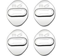 kykj 4 Pièces Couvercle de Serrure de Porte de Voiture pour Mazda M6, Serrures Porte Protection Intérieure Accessoires